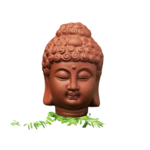 Tête de Bouddha céramique