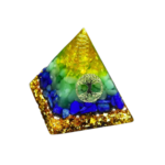 Orgonite pyramide Aventurine - Confiance en soi richesse