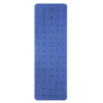 Pop-tapis yoga débutants bleu