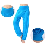 Pantalon ample de yoga grande taille - Court ou Long - M au 3XL - 9 couleurs au choix