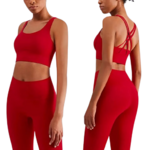 Prana - Tenues de Yoga complètes rouges