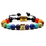 DIEZI-cadeau-de-no-l-7-Chakra-arbre-de-vie-Bracelets-porte-bonheur-perles-multicolores-pierres
