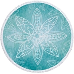 Serviette de plage - Tapis de méditation - 150 CM - Motif Yogi namaste - 16 Modèles au choix