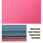 Tapis de Yoga imperméable - anti-dérapant - 6 mm épaisseur