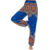 Leela - Harem boohoo chic yoga bleu électrique