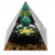 Orgonite pyramide Aventurine - Chance et Prospérité