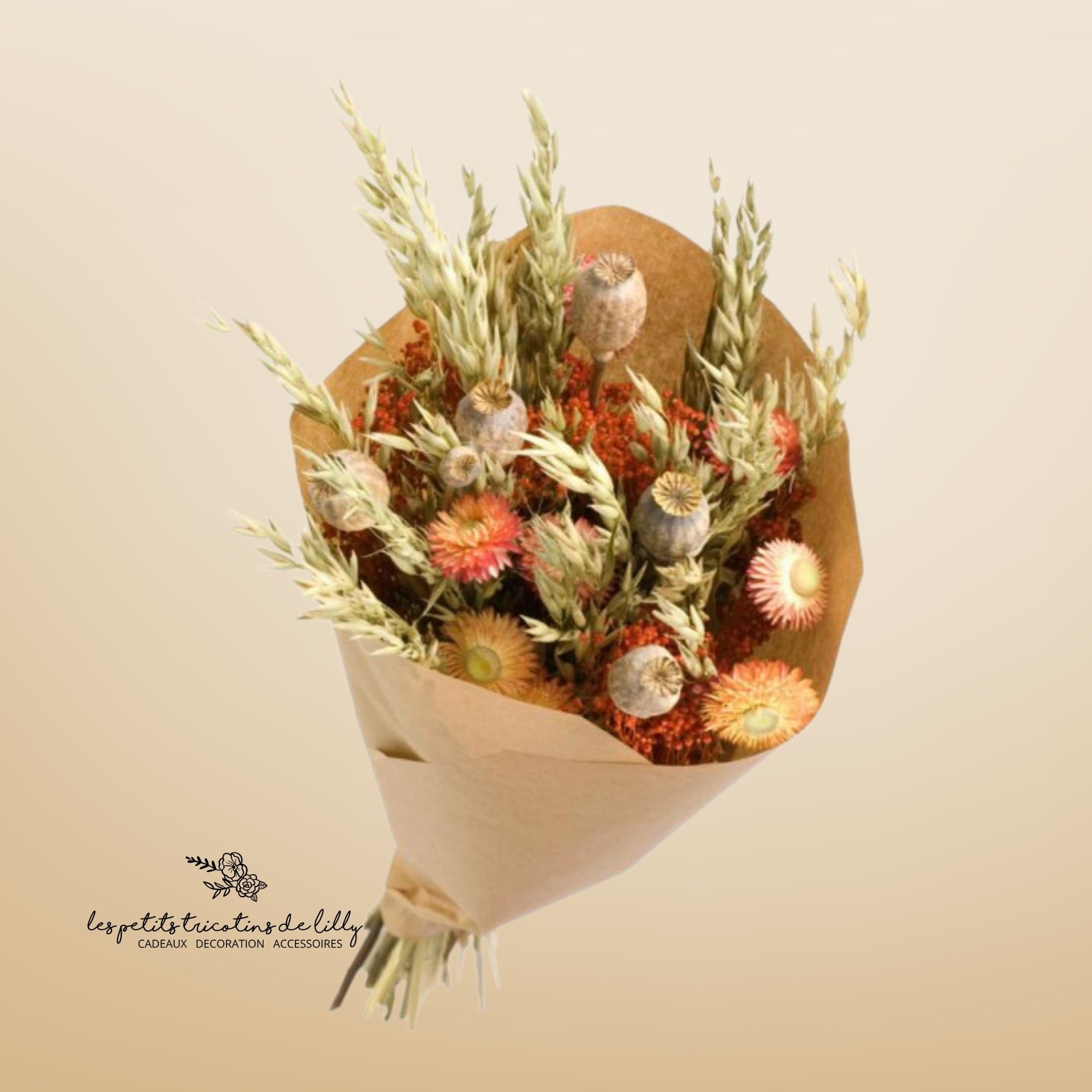 BOUQUET NATUREL CORAIL 29