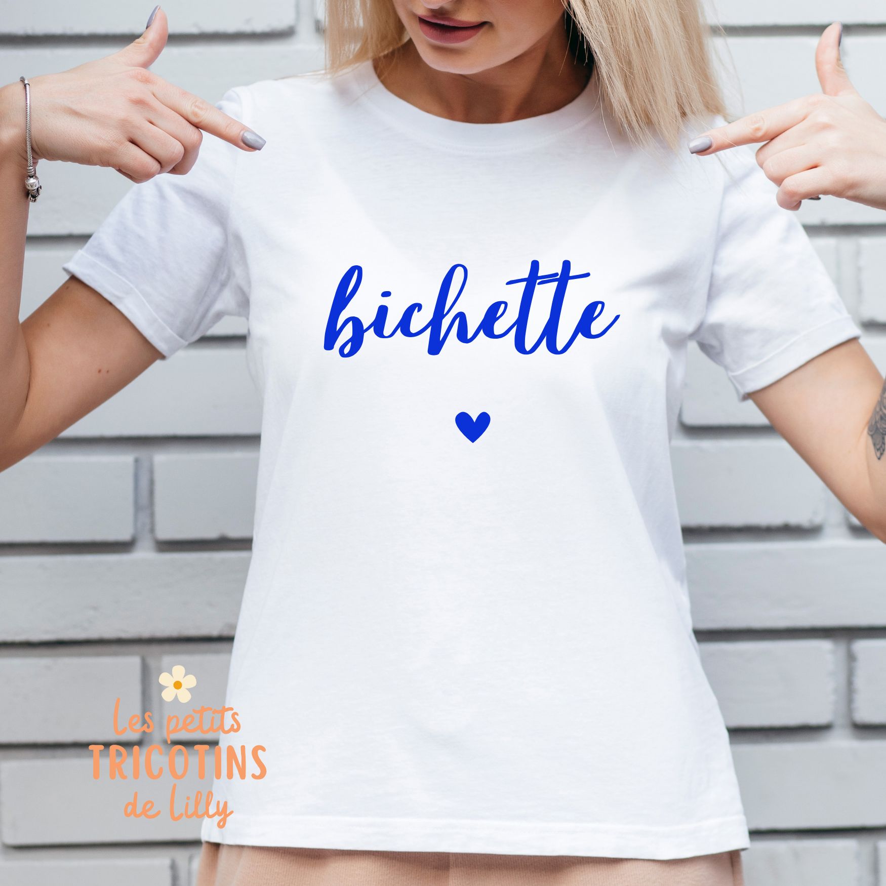 t-shirt-bichette-bleu-adulte-coton-coeur-femme
