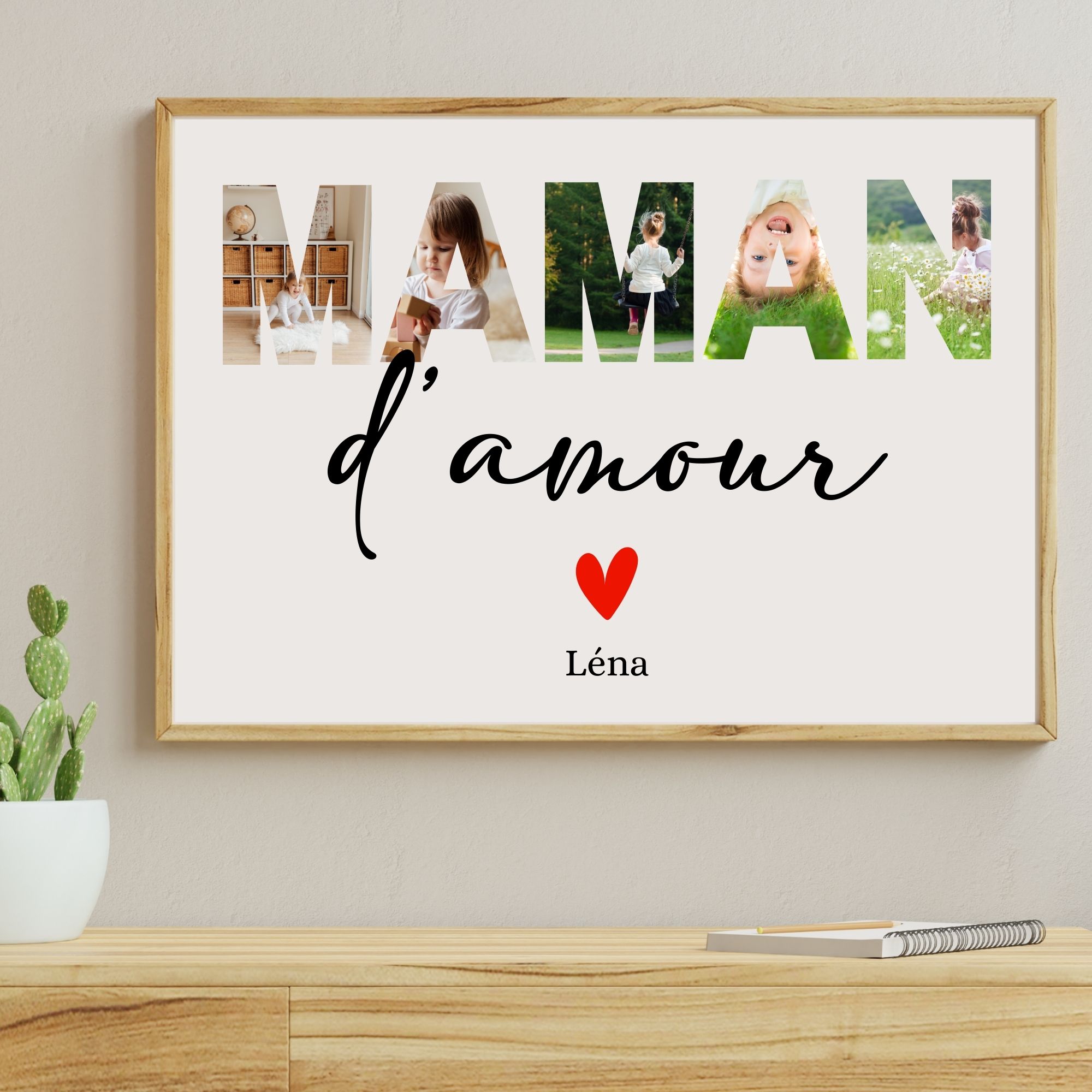 cadre-affiche-photos-cadeau-maman