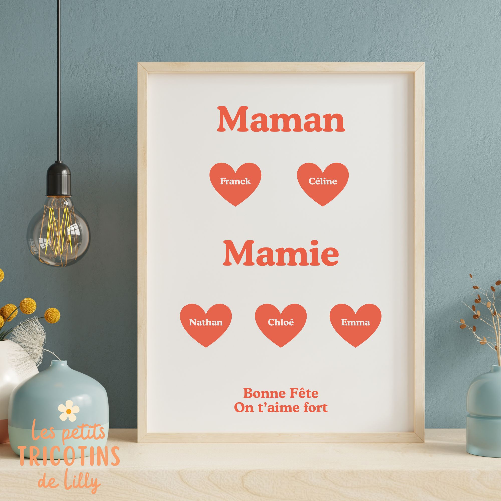 cadre-affiche-coeurs-prénoms-cadeau-maman-mamie-coeurs (2)