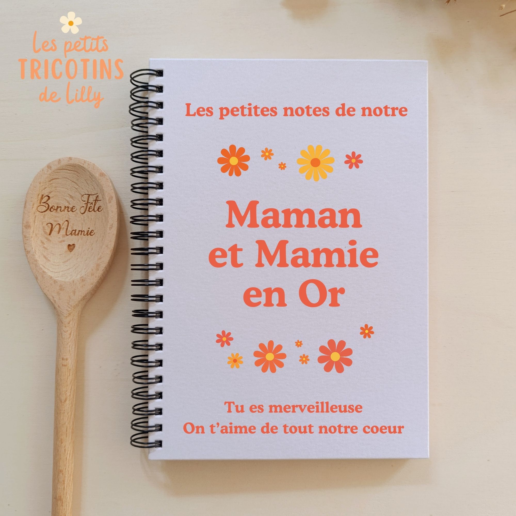 carnet-notes-personnalisé-marguerites-cadeau-maman