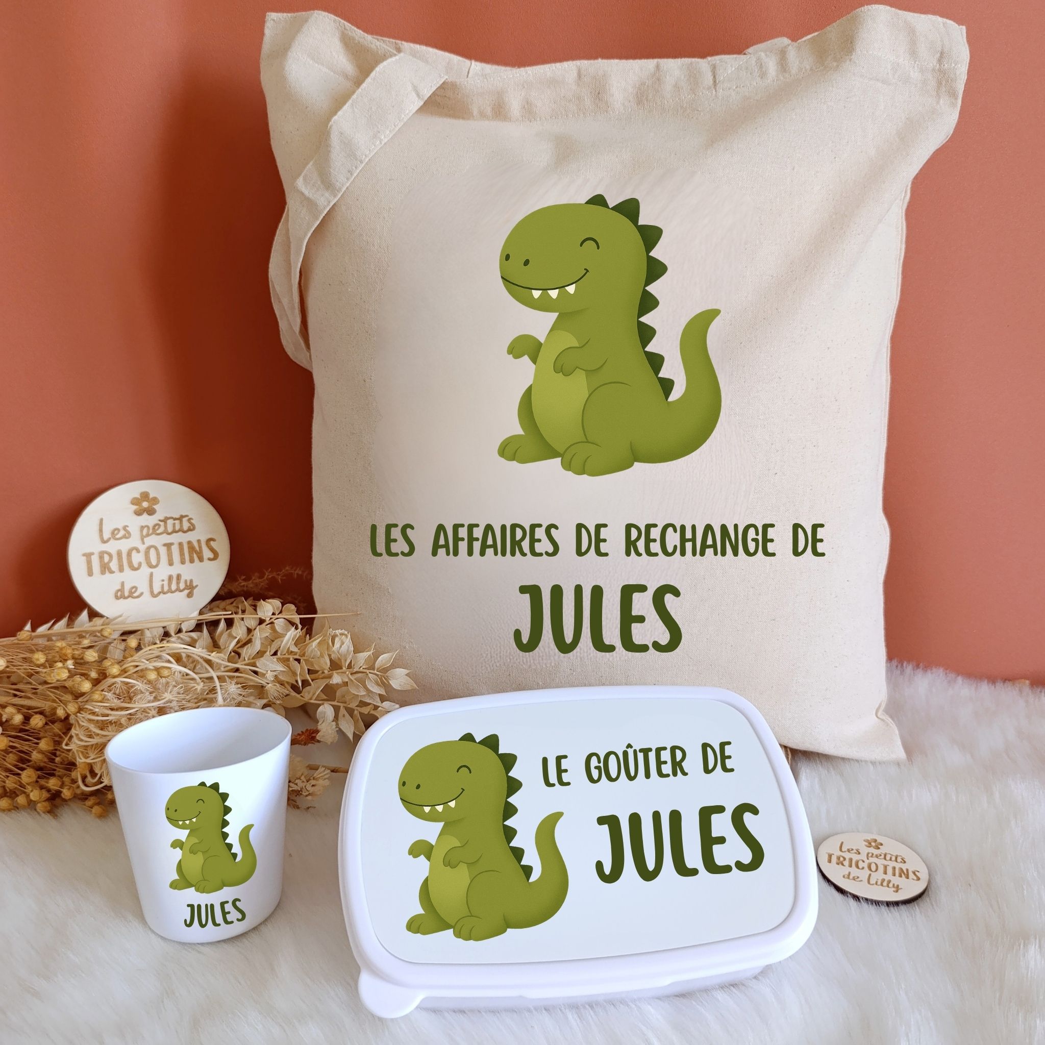Pack rentrée scolaire dino