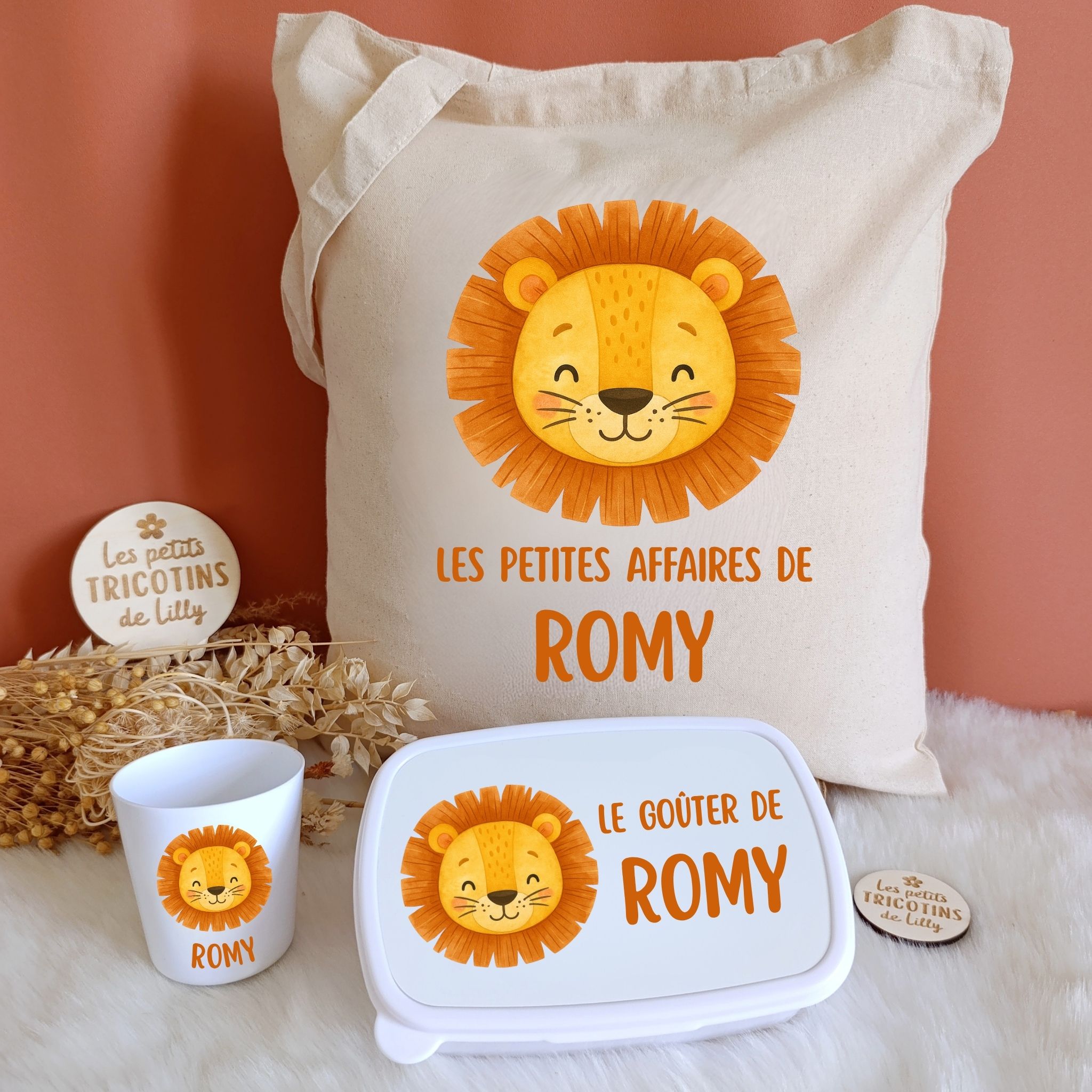 pack rentrée scolaire lion