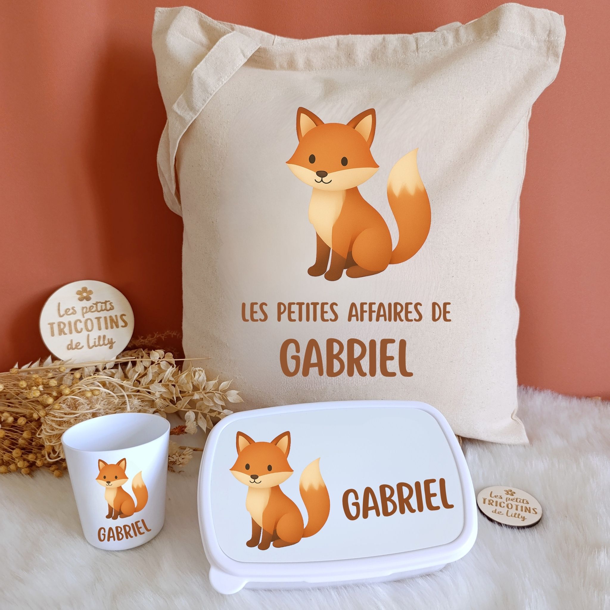 pack rentrée scolaire renard