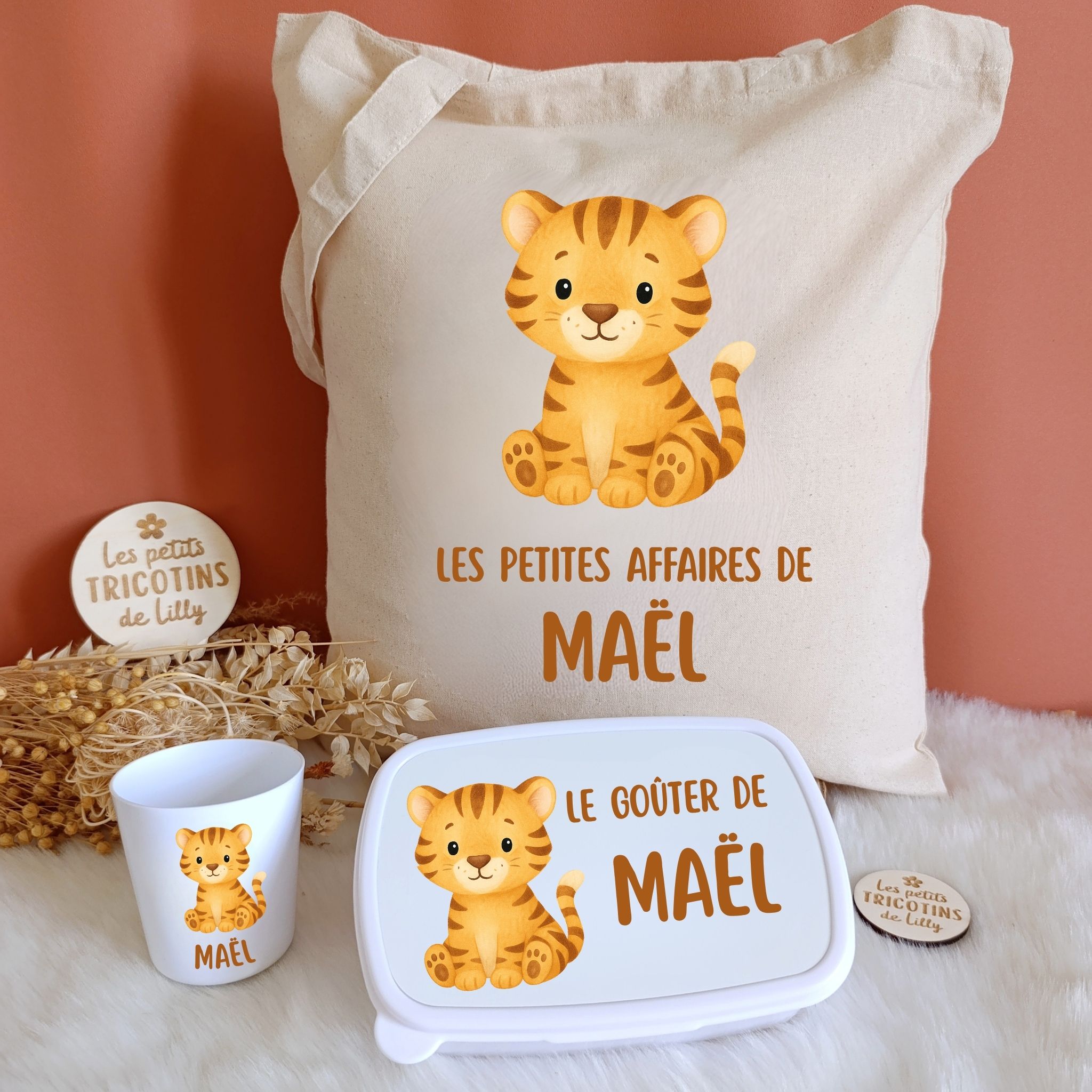 Pack rentrée scolaire tigre