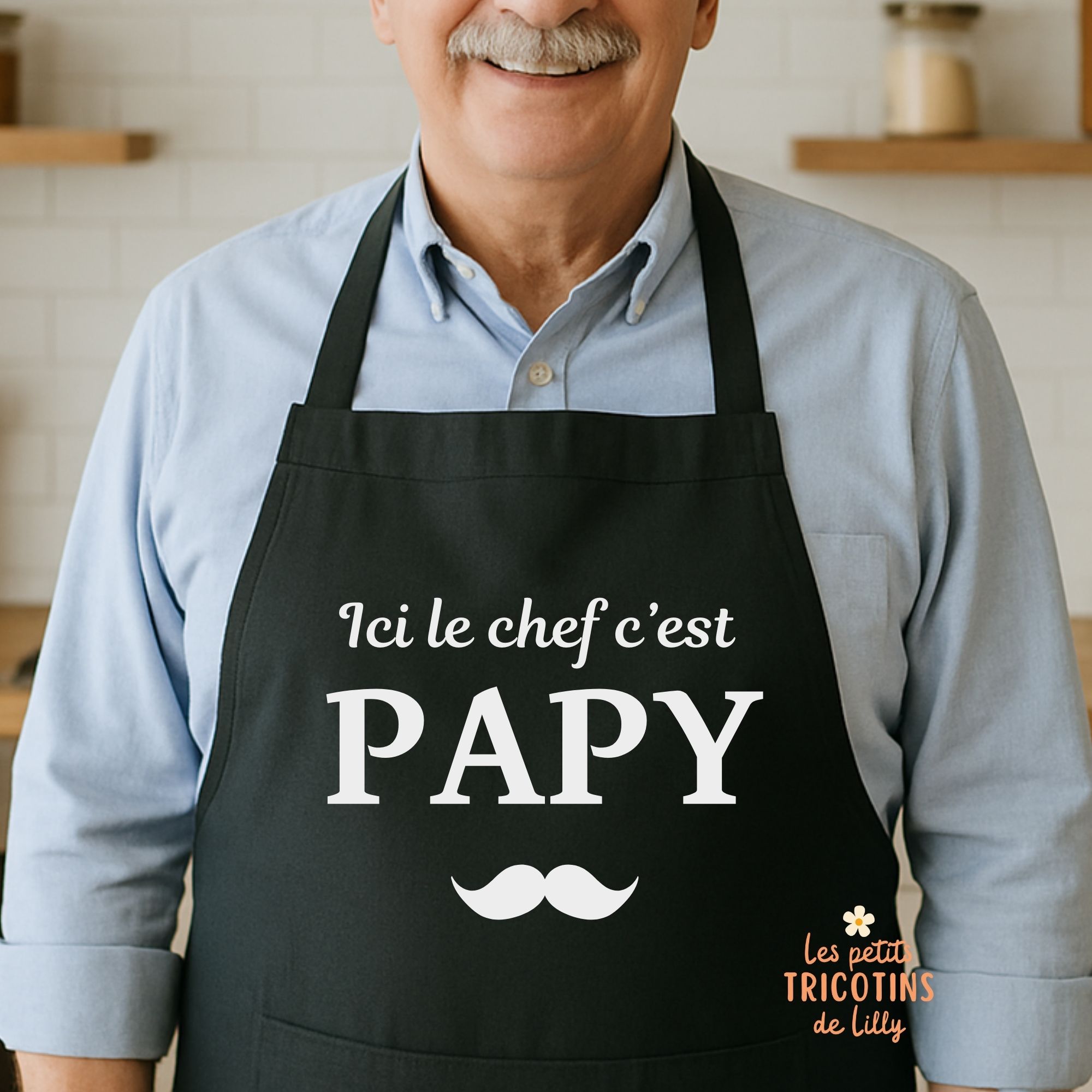 tablier-noir-chef-papy-fete-papy-idée-cadeau-anniversaire-papi-grand-père
