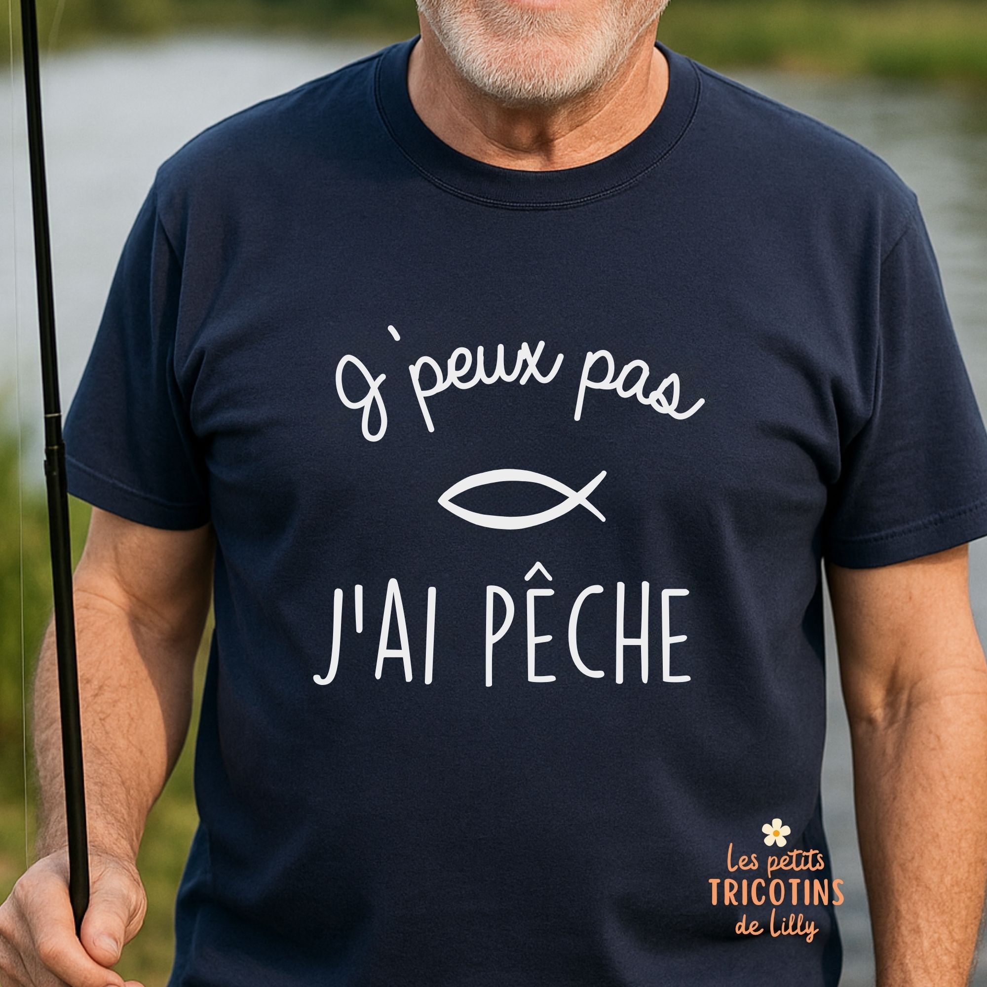 tee-shirt-pêche-passion-poisson-cadeau-anniversaire-papy-fete-noel-canne