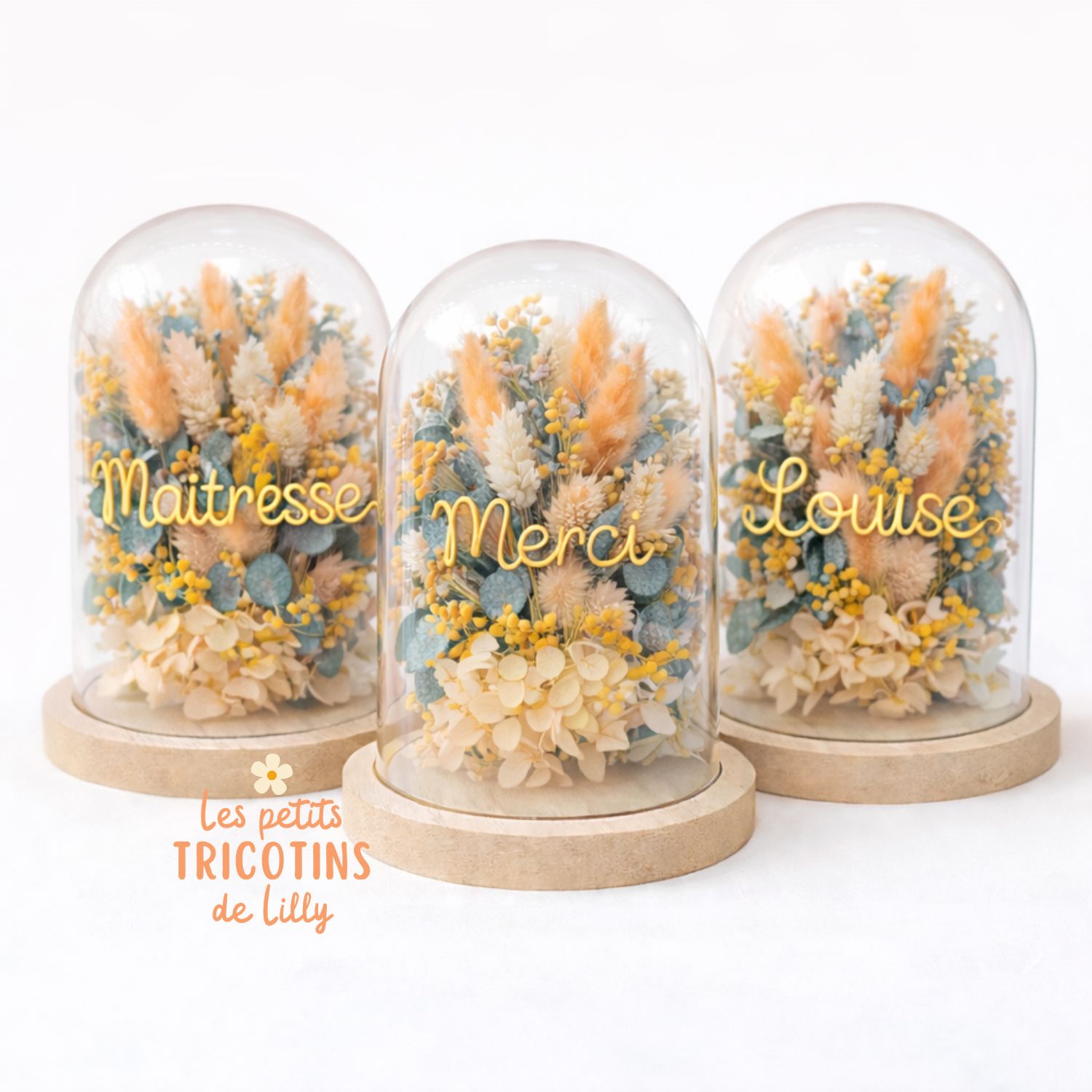 cloche-fleurs-sechees-personnalisee-fil-dore-maitresse-naissance-nounou-cadeau