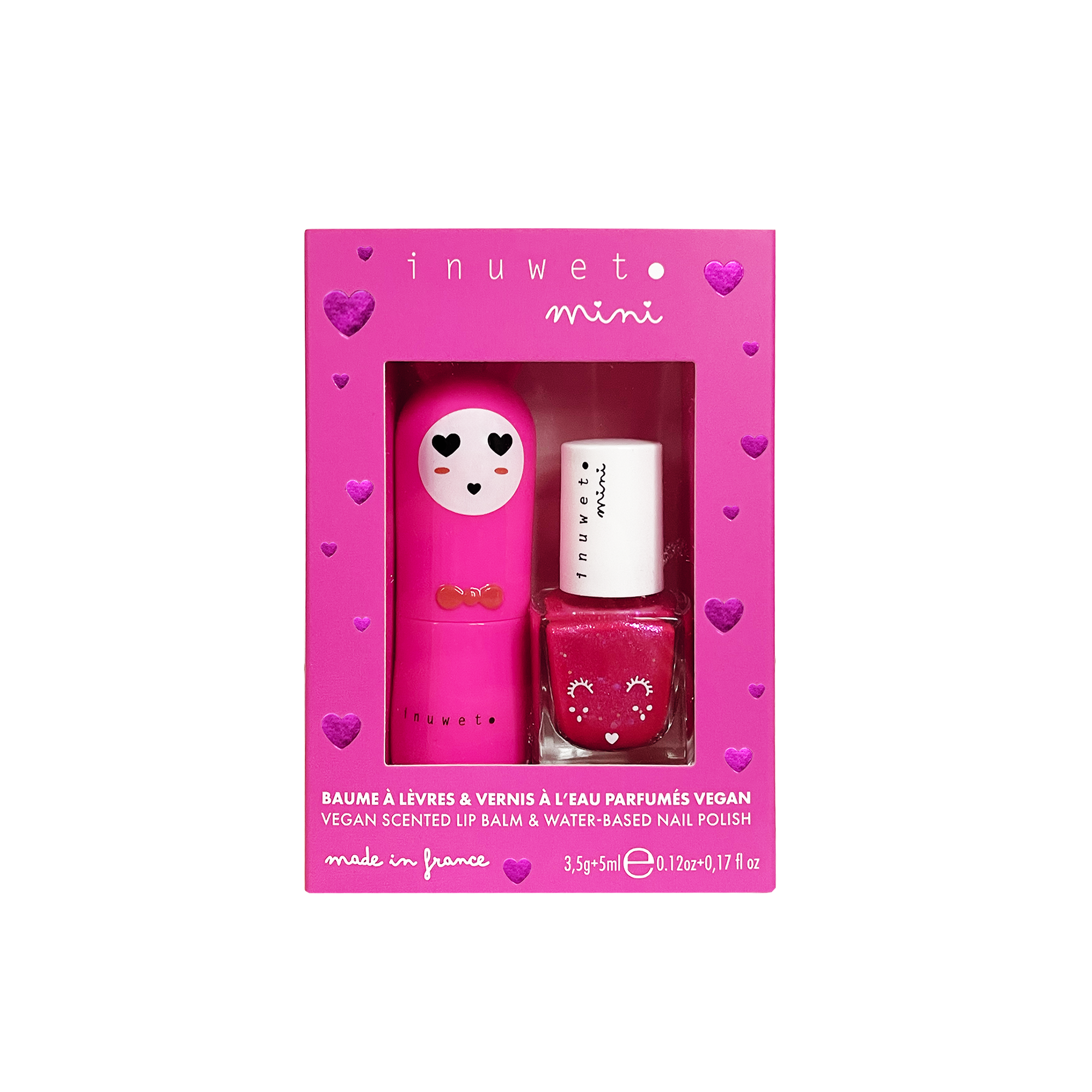 Duo baume &amp; vernis kids - Fushia - 53105693098326
