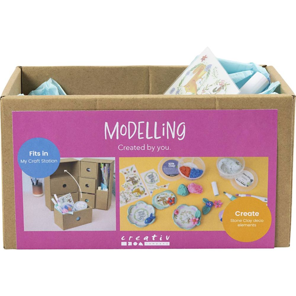 station-bricolage-modelage-enfant-stone-clay-kit-creatif