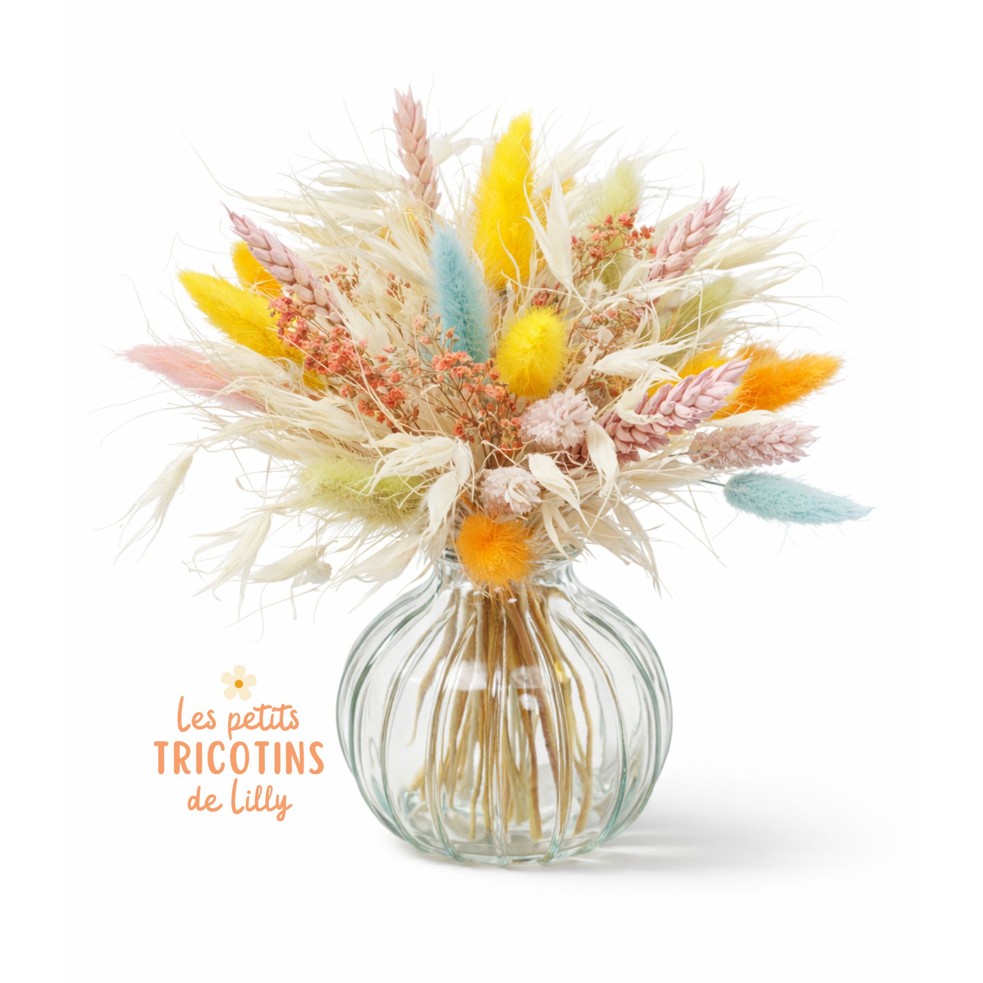 centre-table-fleurs-sechees-douceur-arc-en-ciel-paques-anniversaire
