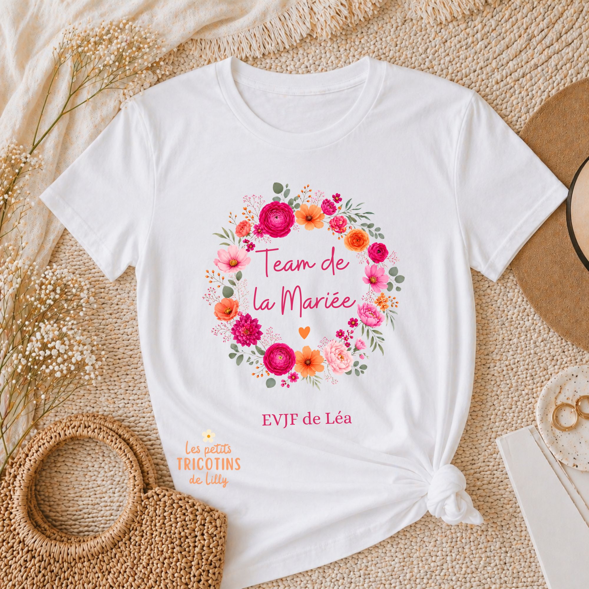 tee-shirt-evjf-tutti-frutti-personnalise-femme-team-mariee-coloré