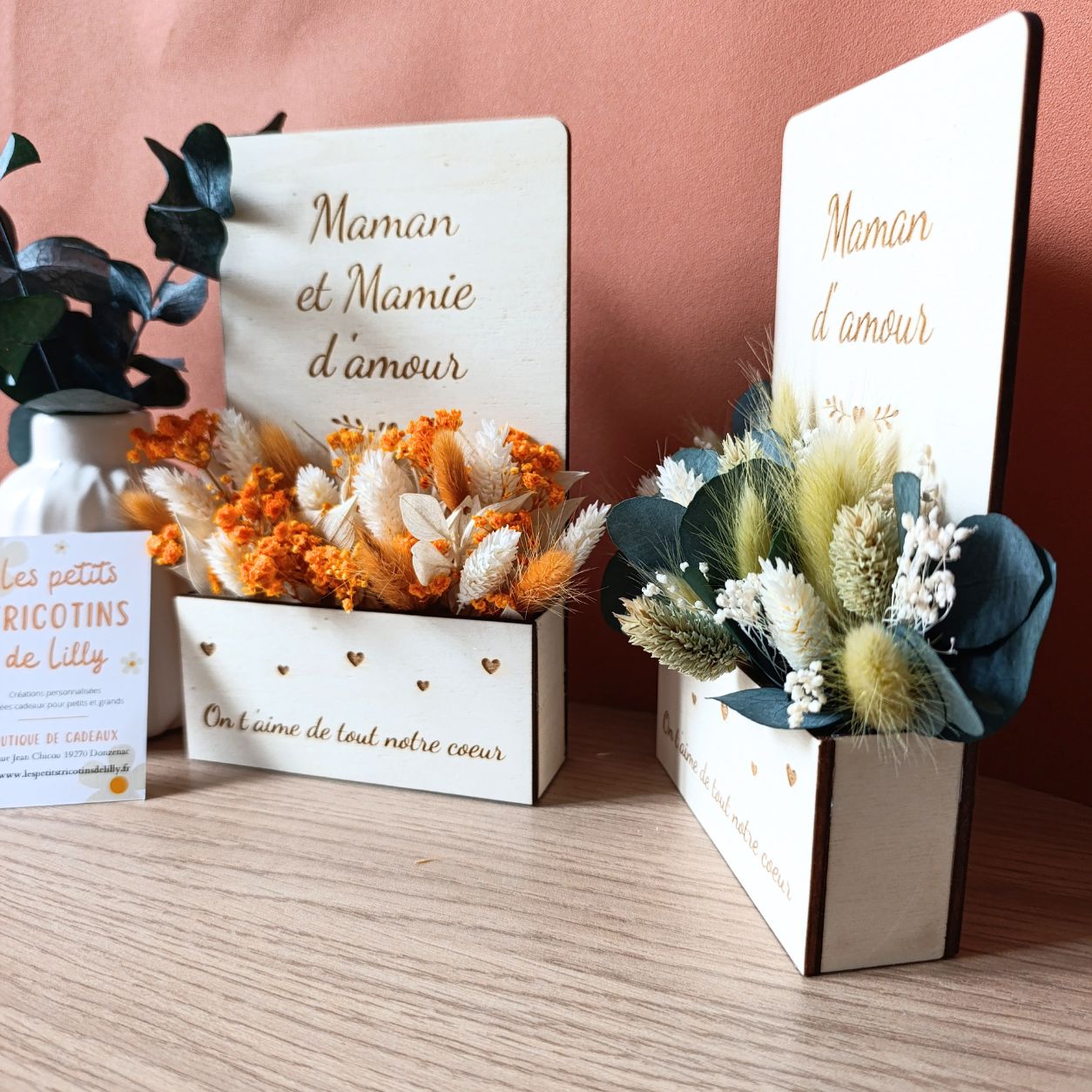 cadeau-personnalise-maman-mamie-jardiniere-fleurs-sechees-bois (5)