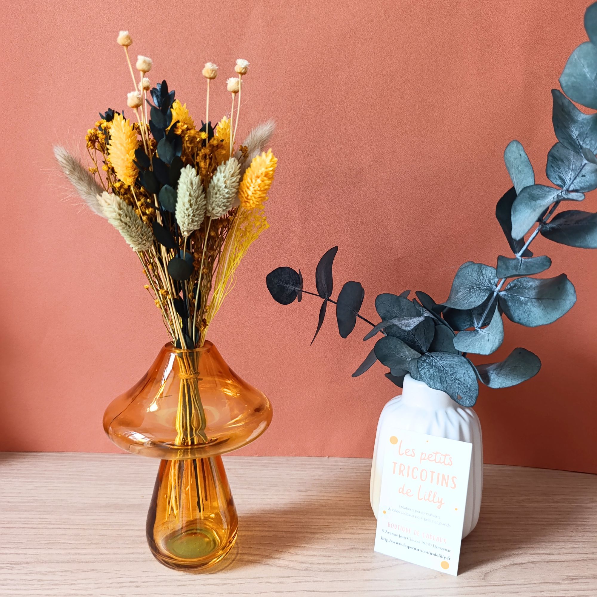vase-champignon-ambre-fleurs-sechees-jaunes (4)