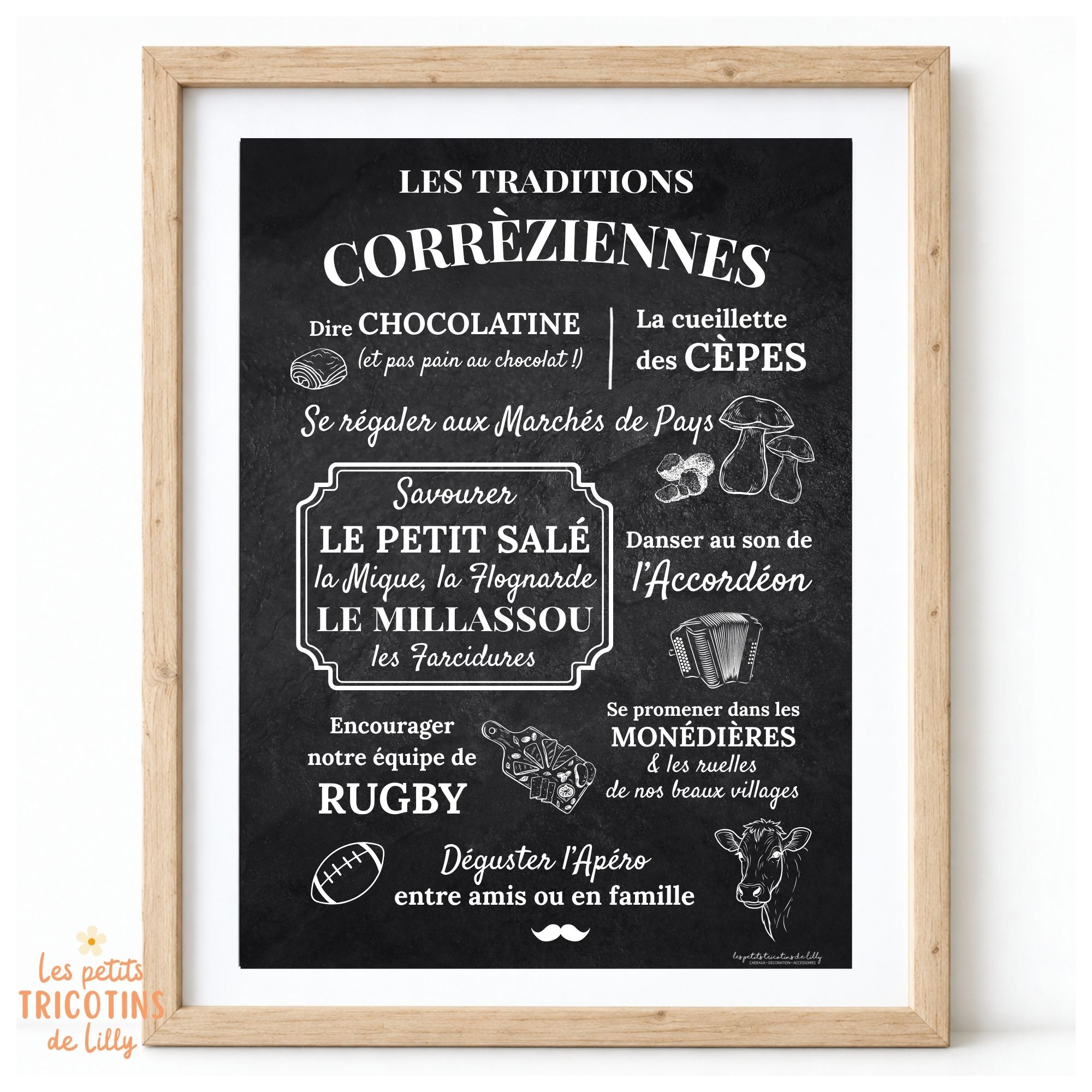 affiche-encadree-traditions-correziennes-cadeau-correze (1)