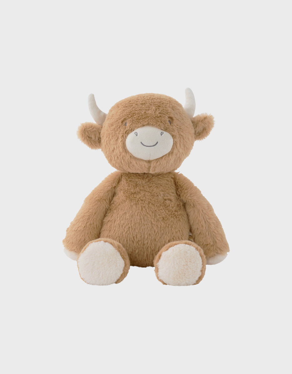 peluche-vache-40cm-fluffy-cadeau-bébé-enfant-noukies (1)