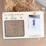 PORTE-MÉDAILLES DE SKI, SUPPORT MÉDAILLES ENFANT, CADEAU SKIEUR, PORTE-MÉDAILLES PERSONNALISÉ, DÉCORATION CHAMBRE SKI, RANGEMENT MÉDAILLES ESF, SOUVENIR VACANCES SKI (4)