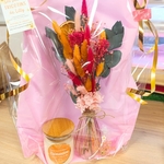 composition-fleurs-sechees-tutti-frutti-fuchsia-orange-rose-vert-deco-mariage-coloré (5)