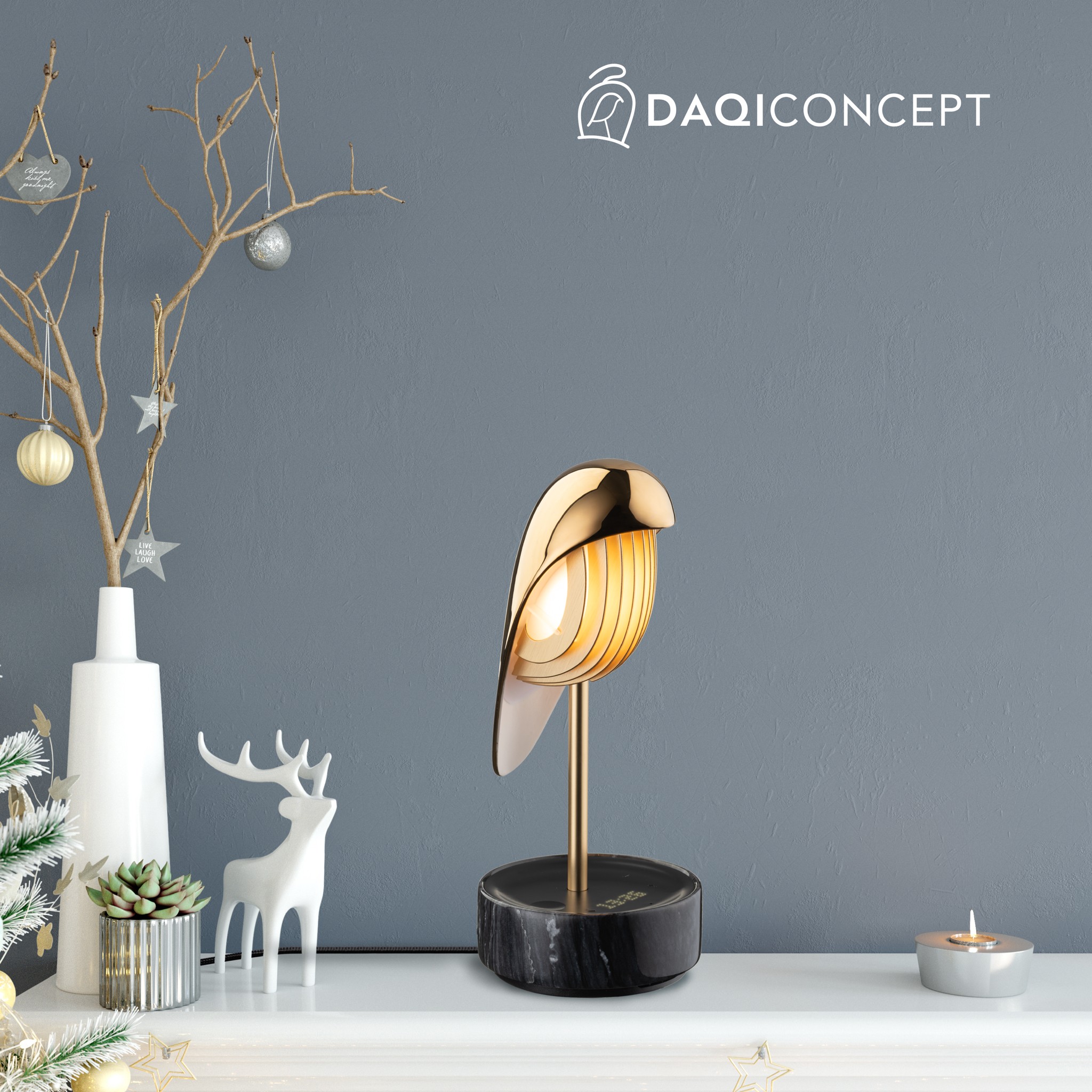 Lampe Réveil CHIRP de DAQI Concept - Luminaires
