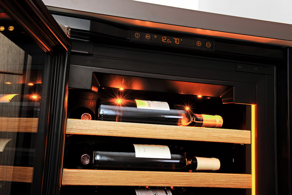 eurocave inspiration integrable cuisine eclairage