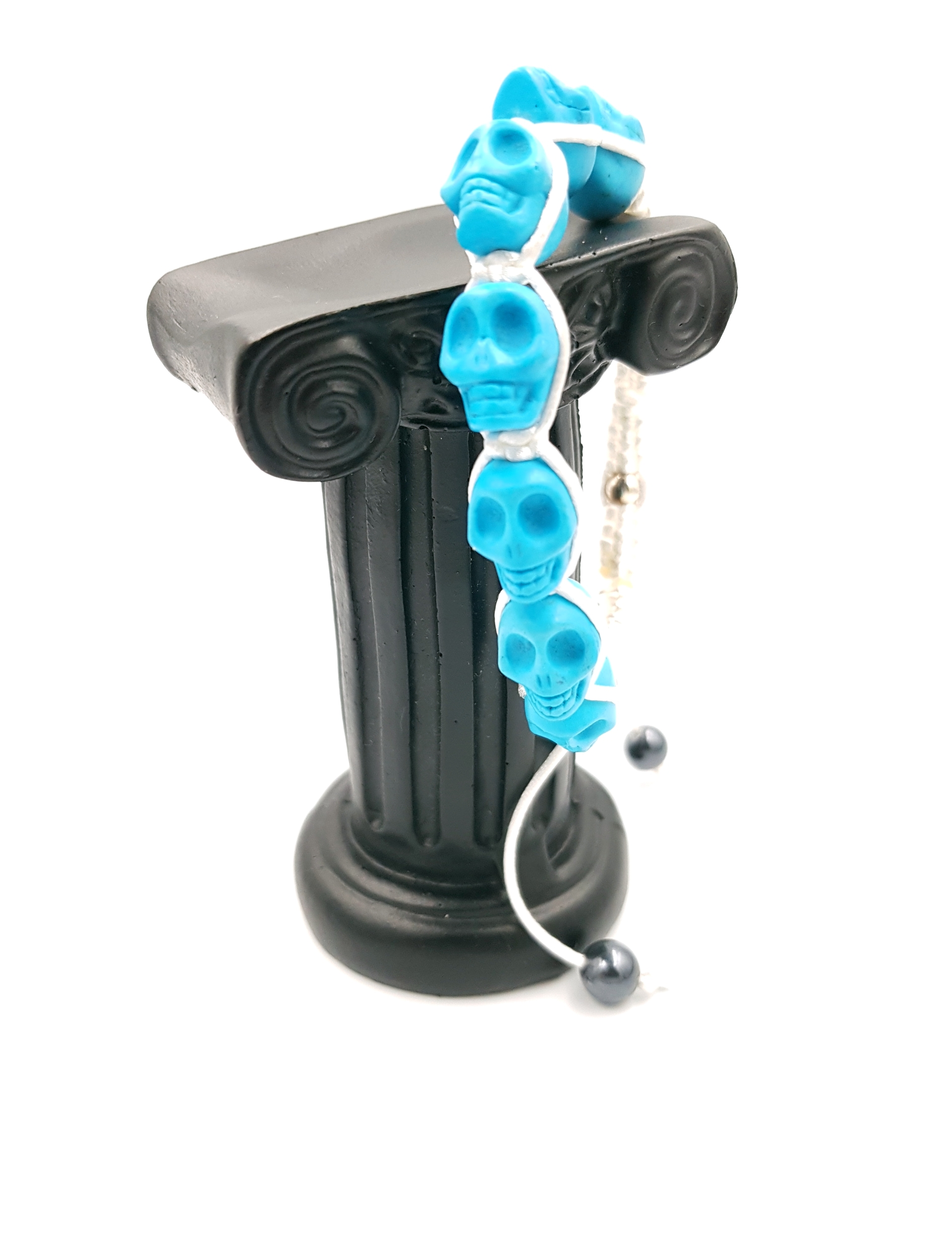 bracelet-halloween-cranes-perles-resine-turquoise-soie-femme
