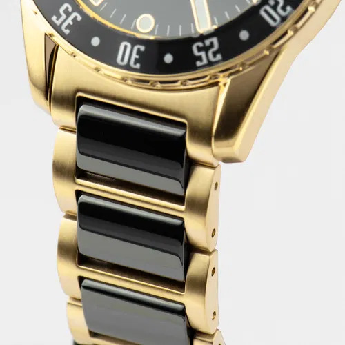 montre-bracelet-femmes-Jacques Lemans Liverpool 42-12G-acier-céramique-noir