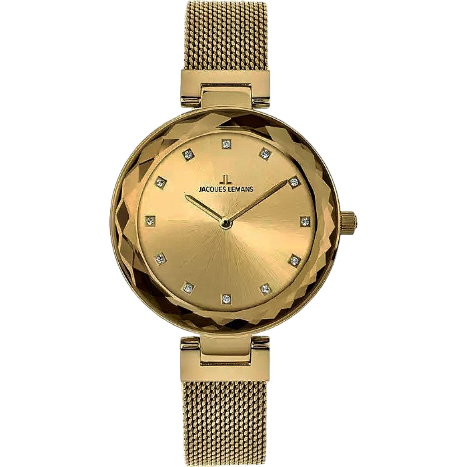 montre-femme-Jacques Lemans Milano 1-2139C-acier-cristaux-swarovski