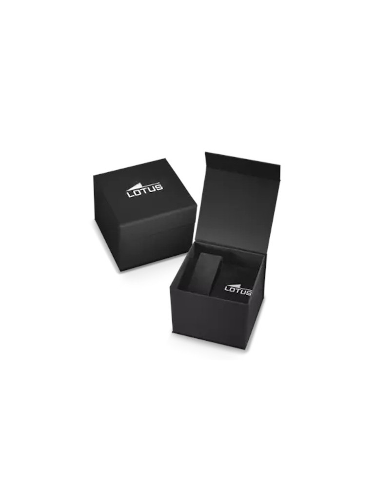 écrin-montre-homme-Lotus Freedom Collection 18913_6-chronographe-acier-noir