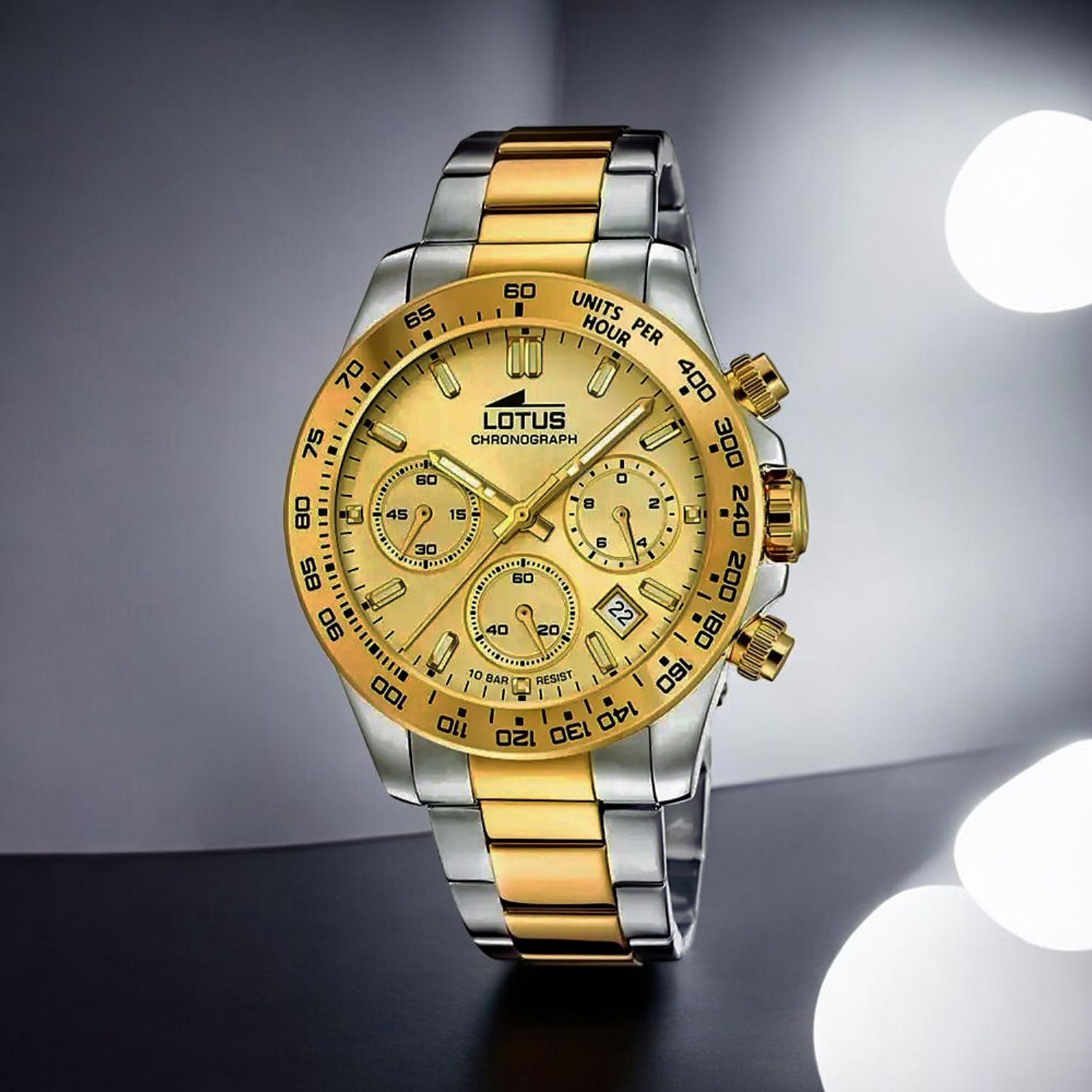 Lotus Freedom Collection 18913_2-montre-bracelet-chronographe-homme-bicolore