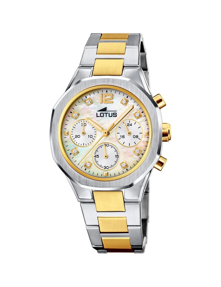 Lotus Excellent 18870_1-montre-bracelet-bicolore-chronographe-femmes