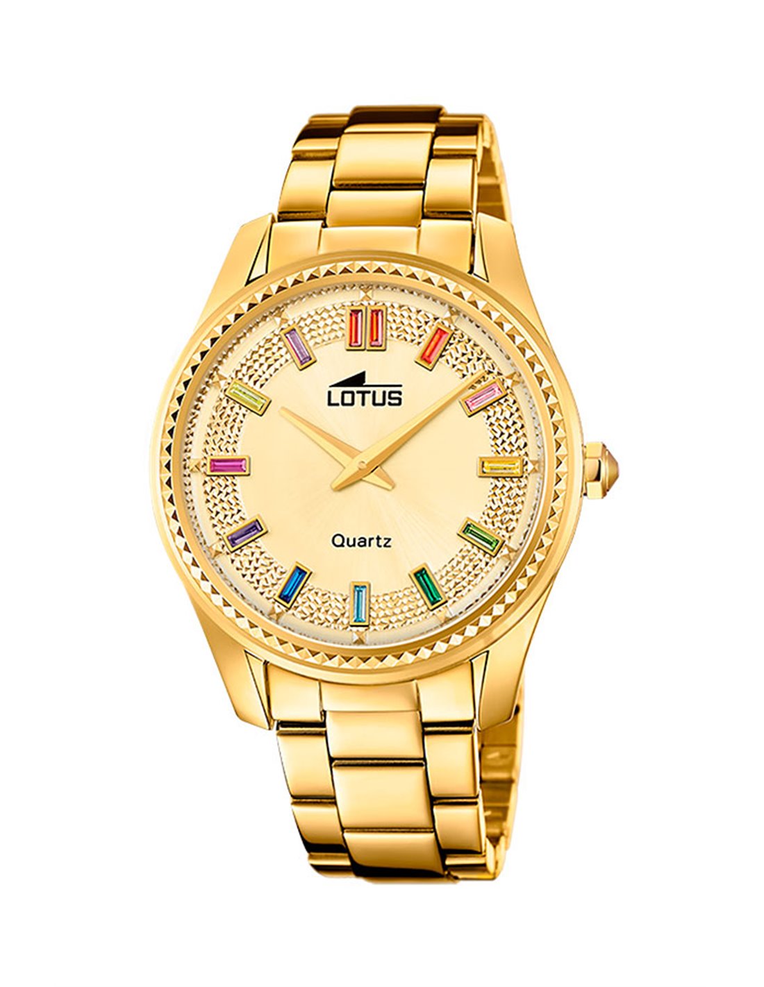 Lotus Bliss 18902_2-montre-femme-plaqué-or-cadran-champagne-cristaux