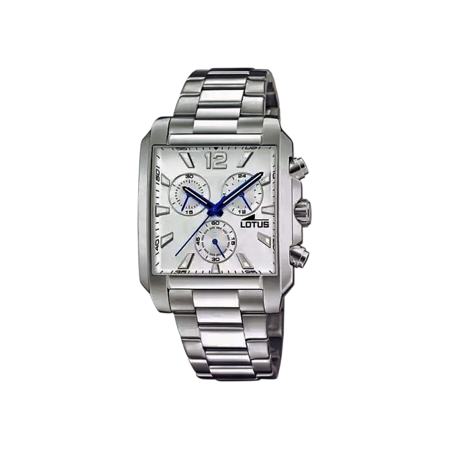 Lotus Chronograph 18850_1-montre-carrée-homme-aiguilles-bleu-cadran-blanc