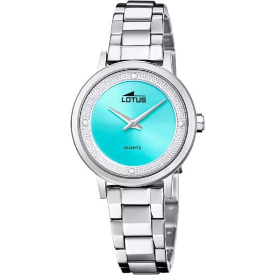 Lotus Trendy 18892_3-montre-bracelet-femme-acier-cadran-bleu-turquoise