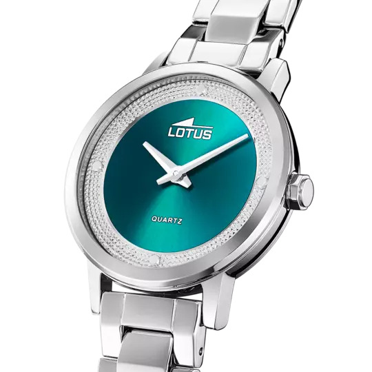 Lotus Trendy 18892_5-montre-bracelet-acier-femme-cadran-vert-émeraude