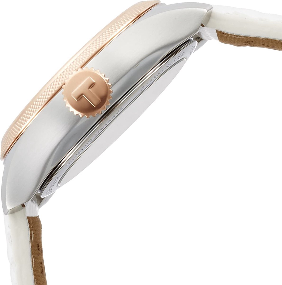 Tissot-Ballade-Powermatic-80-cosc-automatique-montre-femme-bracelet-cuir-blanc-T1082082611700