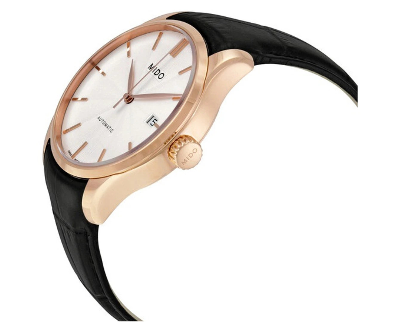 mido-belluna II-gent-montre-homme-automatique-bracelet-cuir-noir-M0244073603100