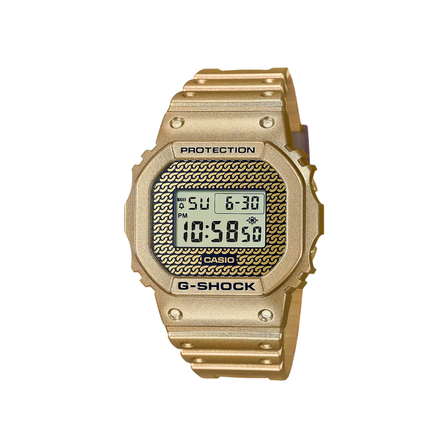 Casio-G-Shock-dwe-5600hg-1er-doré-montre-digitale-homme-bracelet-silicone