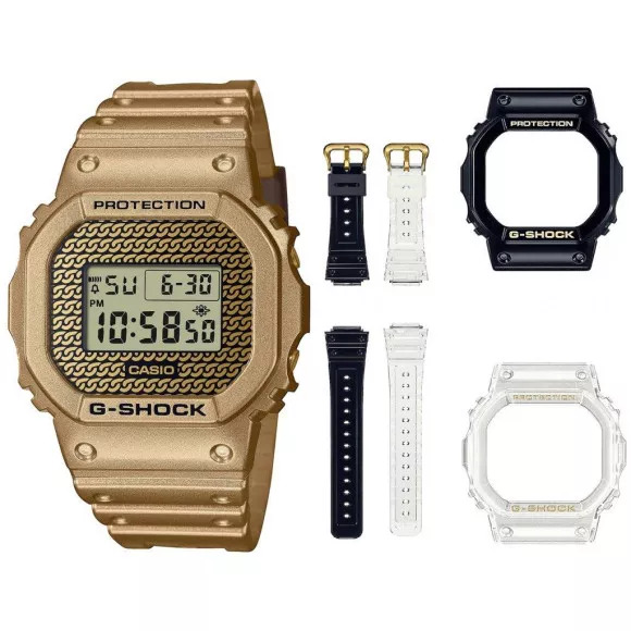 Casio-G-Shock-dwe-5600hg-1er-set-montre-digitale-homme-2-bracelets-2-lunettes