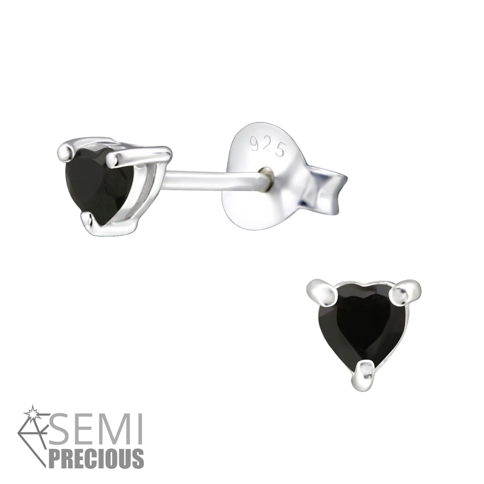 boucle-oreille-puce-pierre-fine-véritable-onyx-noir-argent-plaqué-rhodium-coeur