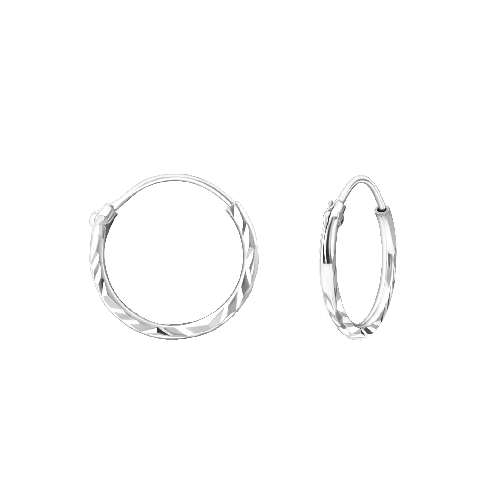 boucle-oreille-créole-ciselé-argent-925-plaqué-rhodium-femme-enfant-fille